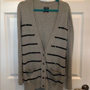 Pink Cardigan Sweater